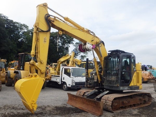SUMITOMO SH135X-7 ★ Excavator ★ 600G, BLADE, PIPING, A/C MULTI, WINCH, W/ WIRELESS CONTROLLER - Image 1