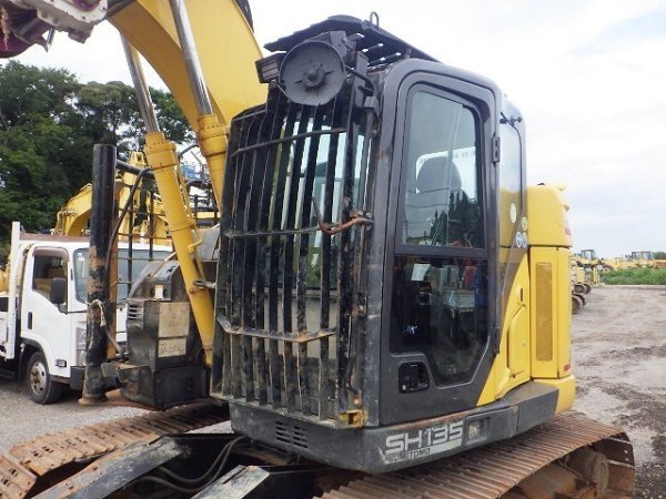 SUMITOMO SH135X-7 ★ Excavator ★ 600G, BLADE, PIPING, A/C MULTI, WINCH, W/ WIRELESS CONTROLLER - Image 3