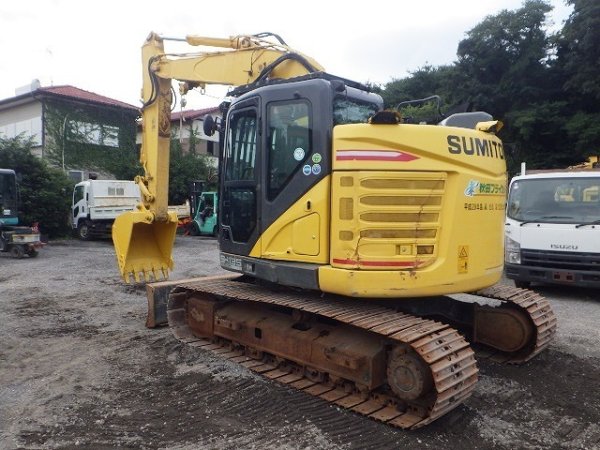 SUMITOMO SH135X-7 ★ Excavator ★ 600G, BLADE, PIPING, A/C MULTI, WINCH, W/ WIRELESS CONTROLLER - Image 4