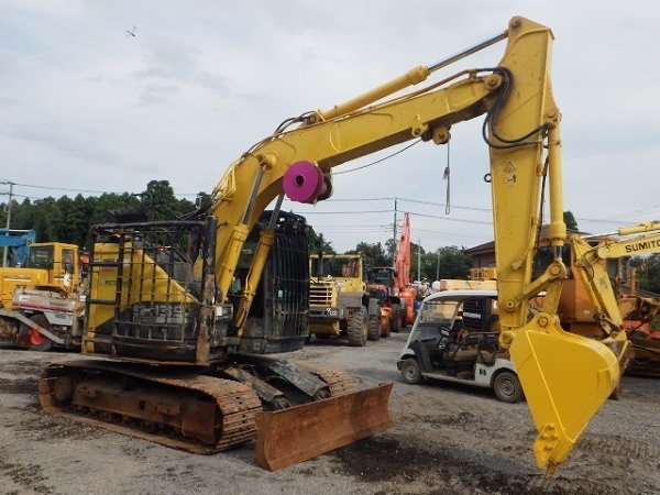 SUMITOMO SH135X-7 ★ Excavator ★ 600G, BLADE, PIPING, A/C MULTI, WINCH, W/ WIRELESS CONTROLLER - Image 5