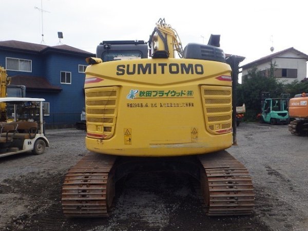 SUMITOMO SH135X-7 ★ Excavator ★ 600G, BLADE, PIPING, A/C MULTI, WINCH, W/ WIRELESS CONTROLLER - Image 8
