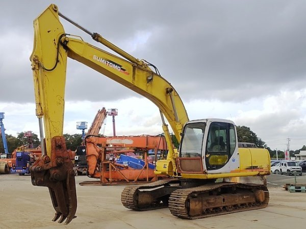 SUMITOMO SH200-3 ★ Excavator ★ 600G, FORK, A/C - Image 43