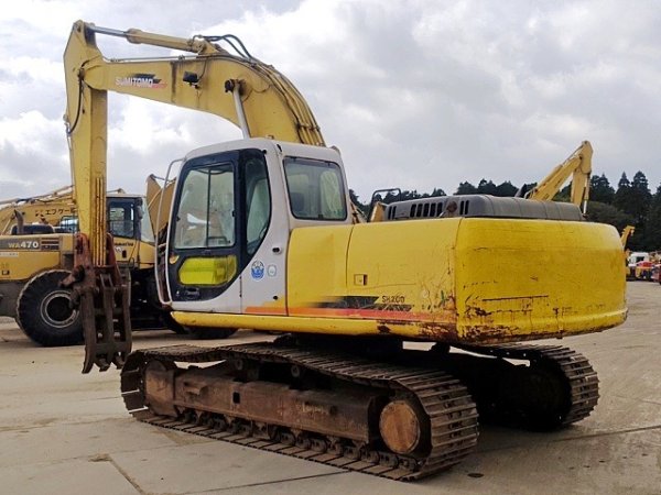 SUMITOMO SH200-3 ★ Excavator ★ 600G, FORK, A/C - Image 46