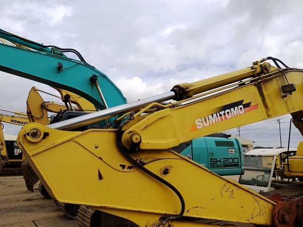 SUMITOMO SH200-3 ★ Excavator ★ 600G, FORK, A/C - Image 56