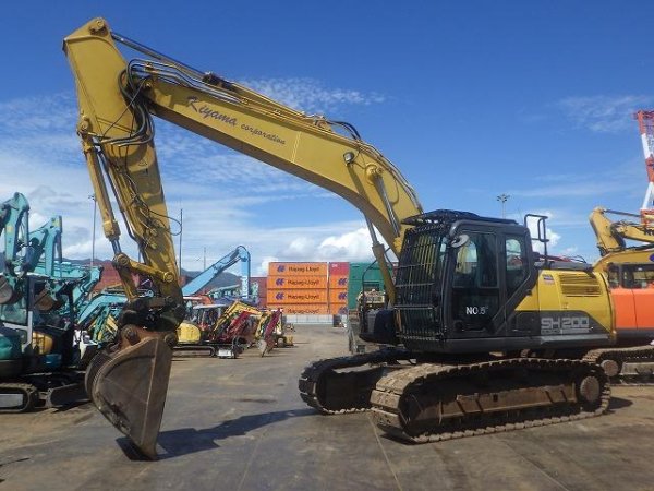 SUMITOMO SH200-7 ★ Excavator ★ 600F, ROPS, 5-Piping, A/C, EPA, Multi, Skelton Bucket, A-Lock - Image 1