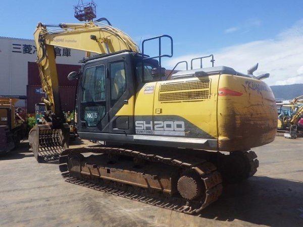 SUMITOMO SH200-7 ★ Excavator ★ 600F, ROPS, 5-Piping, A/C, EPA, Multi, Skelton Bucket, A-Lock - Image 3