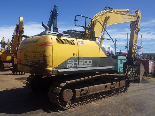 SUMITOMO SH200-7 ★ Excavator ★ 600F, ROPS, 5-Piping, A/C, EPA, Multi, Skelton Bucket, A-Lock