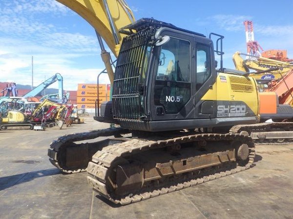 SUMITOMO SH200-7 ★ Excavator ★ 600F, ROPS, 5-Piping, A/C, EPA, Multi, Skelton Bucket, A-Lock - Image 7