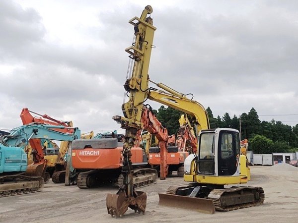SUMITOMO SH75X-3 ★ Excavator ★ 450G+PAD,TELESCOPIC ARM, CLAMSHELL BUCKET, BLADE, A/C - Image 1