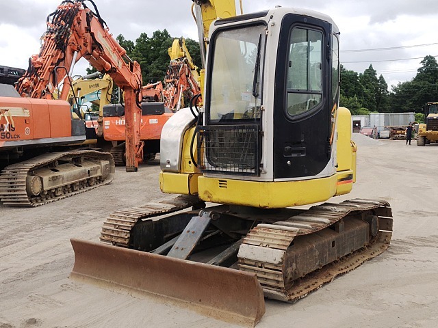 SUMITOMO SH75X-3 ★ Excavator ★ 450G+PAD,TELESCOPIC ARM, CLAMSHELL BUCKET, BLADE, A/C