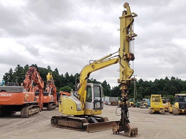SUMITOMO SH75X-3 ★ Excavator ★ 450G+PAD,TELESCOPIC ARM, CLAMSHELL BUCKET, BLADE, A/C