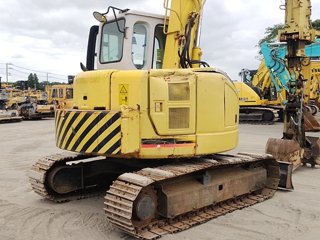 SUMITOMO SH75X-3 ★ Excavator ★ 450G+PAD,TELESCOPIC ARM, CLAMSHELL BUCKET, BLADE, A/C