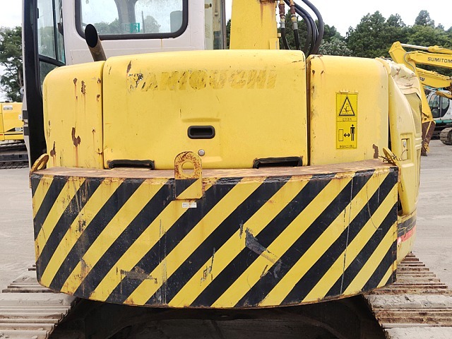 SUMITOMO SH75X-3 ★ Excavator ★ 450G+PAD,TELESCOPIC ARM, CLAMSHELL BUCKET, BLADE, A/C