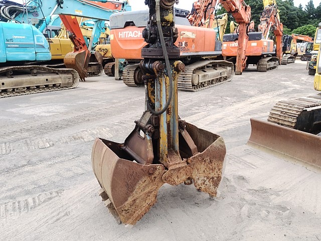 SUMITOMO SH75X-3 ★ Excavator ★ 450G+PAD,TELESCOPIC ARM, CLAMSHELL BUCKET, BLADE, A/C