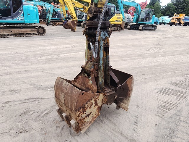 SUMITOMO SH75X-3 ★ Excavator ★ 450G+PAD,TELESCOPIC ARM, CLAMSHELL BUCKET, BLADE, A/C