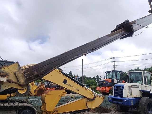 SUMITOMO SH75X-3 ★ Excavator ★ 450G+PAD,TELESCOPIC ARM, CLAMSHELL BUCKET, BLADE, A/C