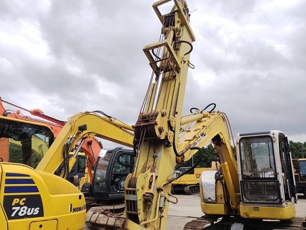 SUMITOMO SH75X-3 ★ Excavator ★ 450G+PAD,TELESCOPIC ARM, CLAMSHELL BUCKET, BLADE, A/C - Image 20