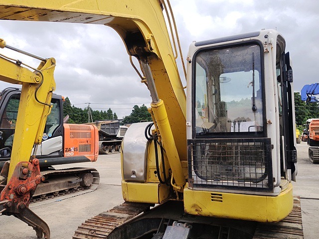 SUMITOMO SH75X-3 ★ Excavator ★ 450G+PAD,TELESCOPIC ARM, CLAMSHELL BUCKET, BLADE, A/C
