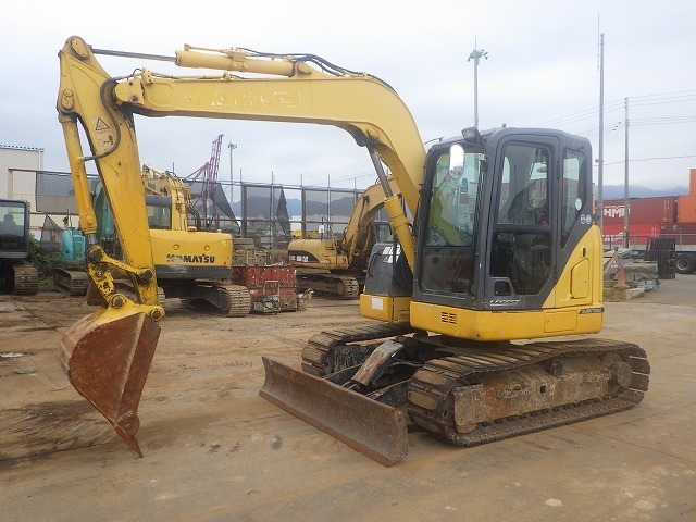 SUMITOMO SH75X-6A ★ Excavator ★ 450G+PAD, BLADE, ARM CRANE, A/C, MULTI