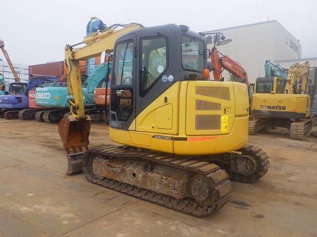 SUMITOMO SH75X-6A ★ Excavator ★ 450G+PAD, BLADE, ARM CRANE, A/C, MULTI