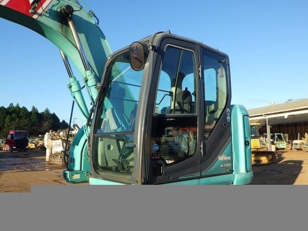 KOBELCO SK125SR-3 ★ Excavator ★ 500G+PAD, ROPS CAB, BLADE, ARM CRANE, A/C, MULTI - Image 3