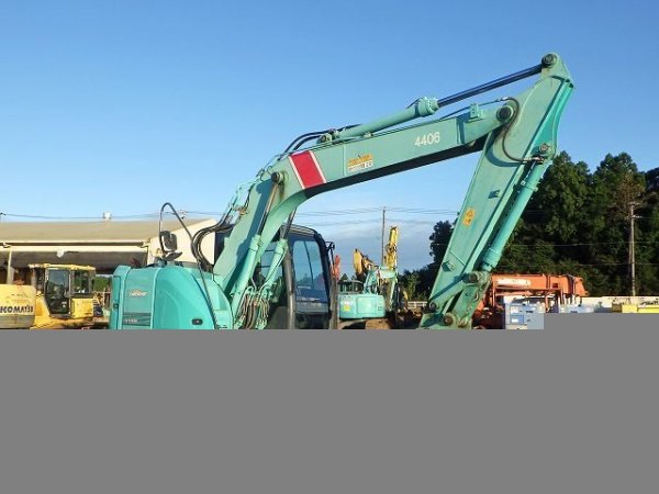 KOBELCO SK125SR-3 ★ Excavator ★ 500G+PAD, ROPS CAB, BLADE, ARM CRANE, A/C, MULTI - Image 5