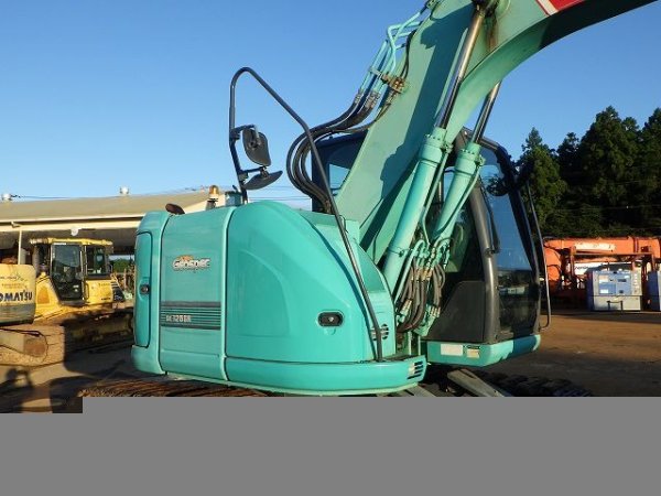 KOBELCO SK125SR-3 ★ Excavator ★ 500G+PAD, ROPS CAB, BLADE, ARM CRANE, A/C, MULTI - Image 6