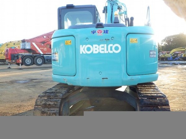 KOBELCO SK125SR-3 ★ Excavator ★ 500G+PAD, ROPS CAB, BLADE, ARM CRANE, A/C, MULTI - Image 8