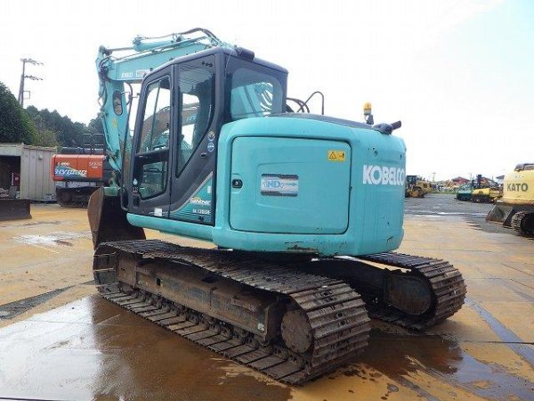 KOBELCO SK135SR-3 ★ Excavator ★ 700G, ROPS, PIPING, ARM CRANE, A/C, M/L - Image 3