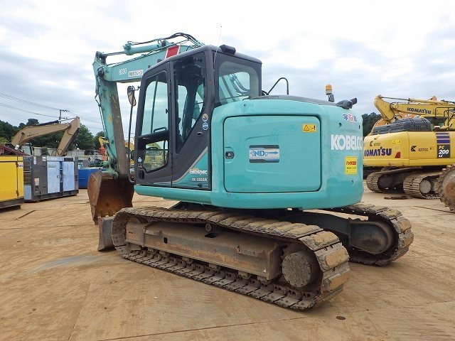 KOBELCO SK135SR-3 ★ Excavator ★ 500G+PAD, ROPS CAB, BLADE, ARM CRANE, A/C, MULTI