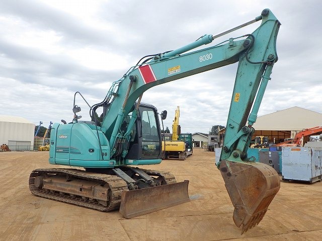 KOBELCO SK135SR-3 ★ Excavator ★ 500G+PAD, ROPS CAB, BLADE, ARM CRANE, A/C, MULTI