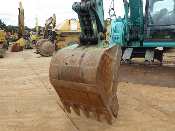 KOBELCO SK135SR-3 ★ Excavator ★ 500G+PAD, ROPS CAB, BLADE, ARM CRANE, A/C, MULTI - Image 10