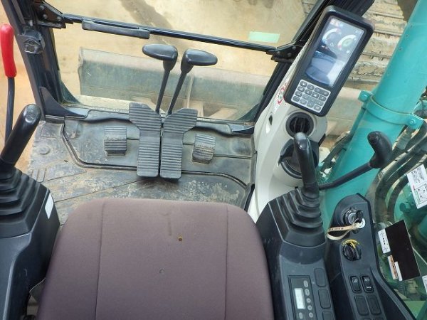KOBELCO SK135SR-3 ★ Excavator ★ 500G+PAD, ROPS CAB, BLADE, ARM CRANE, A/C, MULTI - Image 50