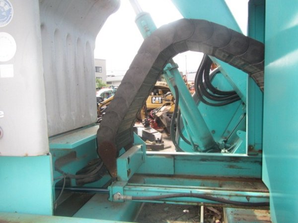 KOBELCO SK60SR-1E ★ Excavator ★ 450G+PAD, SLIDE CAB, TELESCOPIC ARM, CLAMSHELL BKT, BLADE, A/C - Image 9