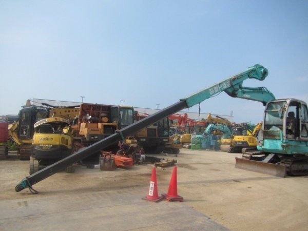 KOBELCO SK60SR-1E ★ Excavator ★ 450G+PAD, SLIDE CAB, TELESCOPIC ARM, CLAMSHELL BKT, BLADE, A/C - Image 11