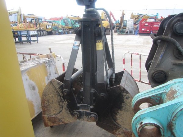 KOBELCO SK60SR-1E ★ Excavator ★ 450G+PAD, SLIDE CAB, TELESCOPIC ARM, CLAMSHELL BKT, BLADE, A/C - Image 16
