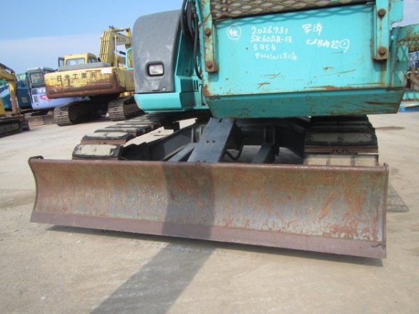 KOBELCO SK60SR-1E ★ Excavator ★ 450G+PAD, SLIDE CAB, TELESCOPIC ARM, CLAMSHELL BKT, BLADE, A/C - Image 23