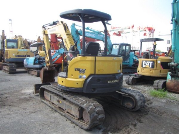 YANMAR VIO55-6A ★ Mini Excavator ★ 400R, BLADE, ARM CRANE, MULTI, W/QUICK HITCH - Image 3
