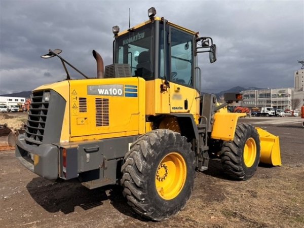 KOMATSU WA100-6 ★ Loader(Crawled/Wheeled) ★ CAB, BKT, A/C, 13,054km - Image 5