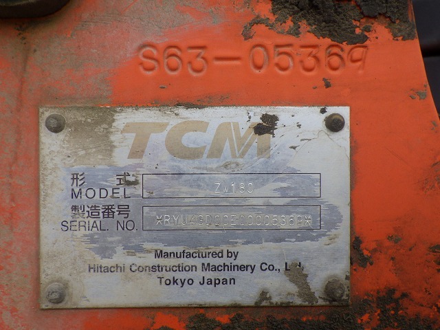 HITACHI ZW180 ★ Loader(Crawled/Wheeled) ★ ROPS CAB, A/C, EPA