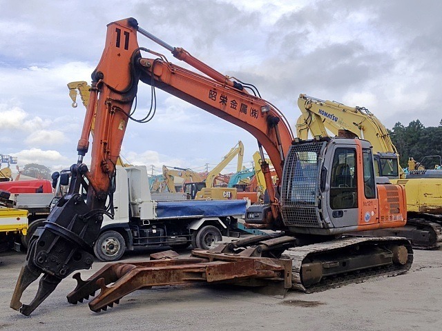 HITACHI ZX120 ★ Excavator ★ 500G+PAD, ROTARY CUTTER, CLAMP ARM, 5PIPING, A/C