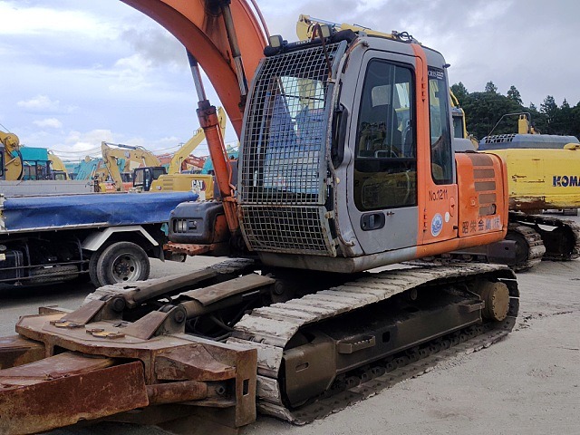 HITACHI ZX120 ★ Excavator ★ 500G+PAD, ROTARY CUTTER, CLAMP ARM, 5PIPING, A/C