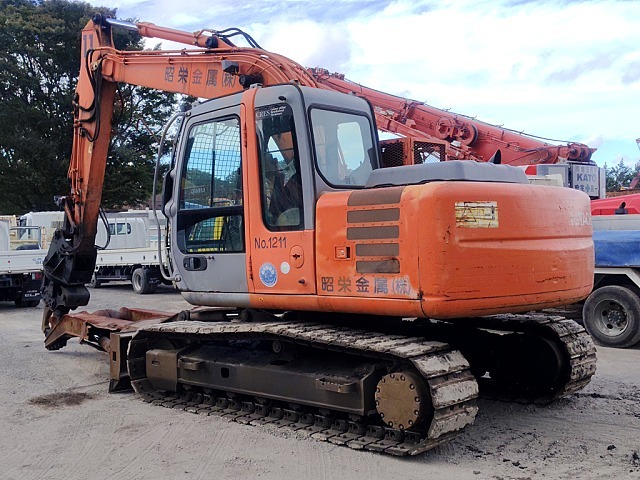 HITACHI ZX120 ★ Excavator ★ 500G+PAD, ROTARY CUTTER, CLAMP ARM, 5PIPING, A/C