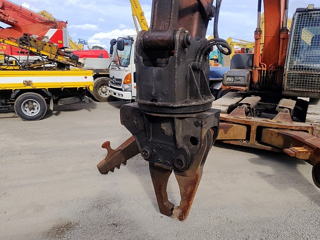 HITACHI ZX120 ★ Excavator ★ 500G+PAD, ROTARY CUTTER, CLAMP ARM, 5PIPING, A/C