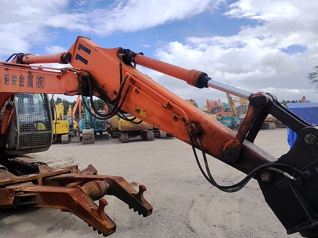 HITACHI ZX120 ★ Excavator ★ 500G+PAD, ROTARY CUTTER, CLAMP ARM, 5PIPING, A/C