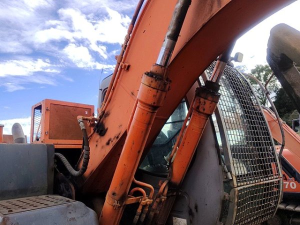 HITACHI ZX120 ★ Excavator ★ 500G+PAD, ROTARY CUTTER, CLAMP ARM, 5PIPING, A/C - Image 18