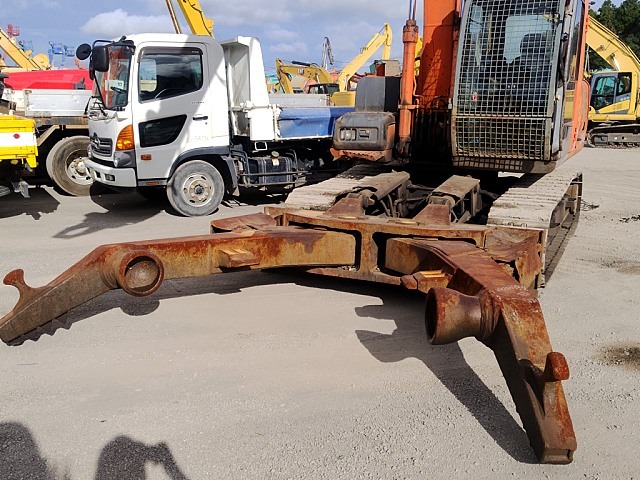 HITACHI ZX120 ★ Excavator ★ 500G+PAD, ROTARY CUTTER, CLAMP ARM, 5PIPING, A/C