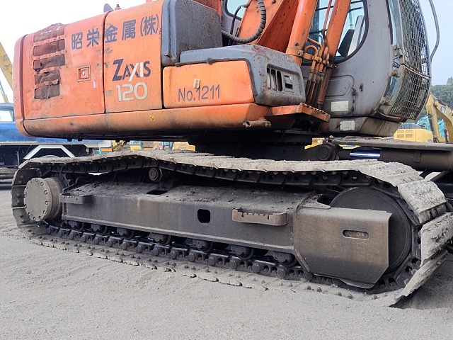 HITACHI ZX120 ★ Excavator ★ 500G+PAD, ROTARY CUTTER, CLAMP ARM, 5PIPING, A/C