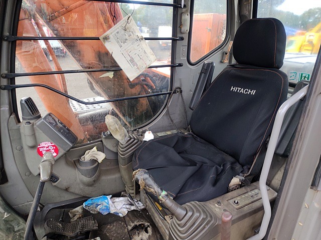 HITACHI ZX120 ★ Excavator ★ 500G+PAD, ROTARY CUTTER, CLAMP ARM, 5PIPING, A/C