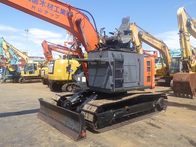 HITACHI ZX135US-3 ★ Excavator ★ 510G、Blade, Piping, Fixed CAB Riser, W/O Attachment